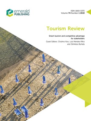 cover image of Tourism Review, Volume 74, Number 1